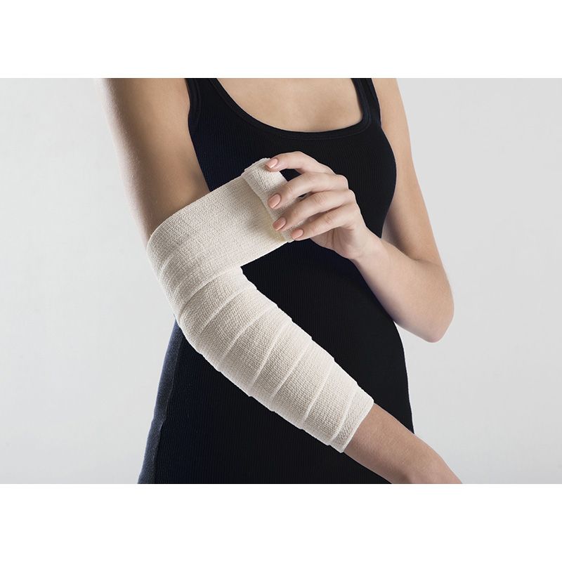 Бинт медицинский эластичный 10см х 500см Lauma Medical, 1 шт