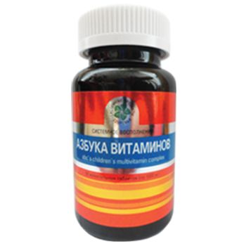 Азбука витаминов, abc`s children`s multivitamin complex, Витаминная азбука для ребенка, Витамакс, 90 капсул