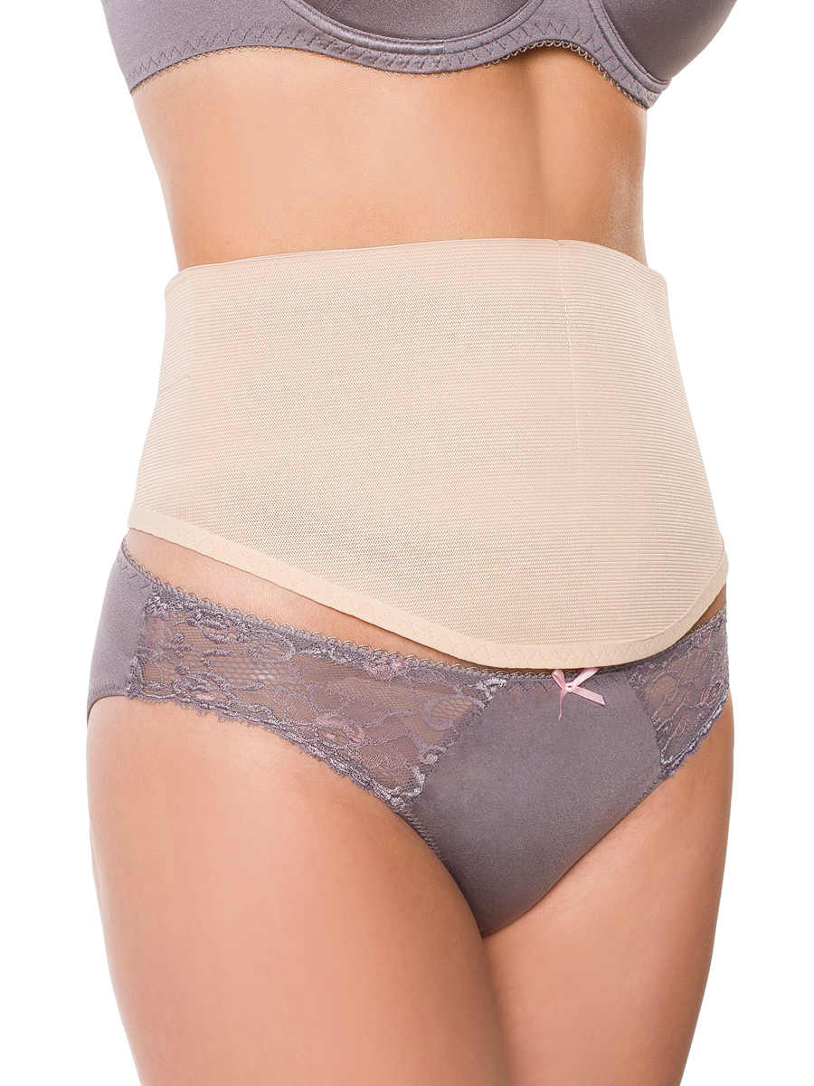 Бандаж дородовый универсальный (до- и послеродовый) бежевый Фэст, размер 96