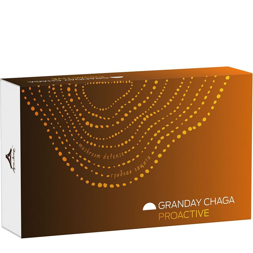 Granday Chaga Proactive Концентрат для приготовления напитка на основе чаги Арт Лайф, 3 х 45 шт