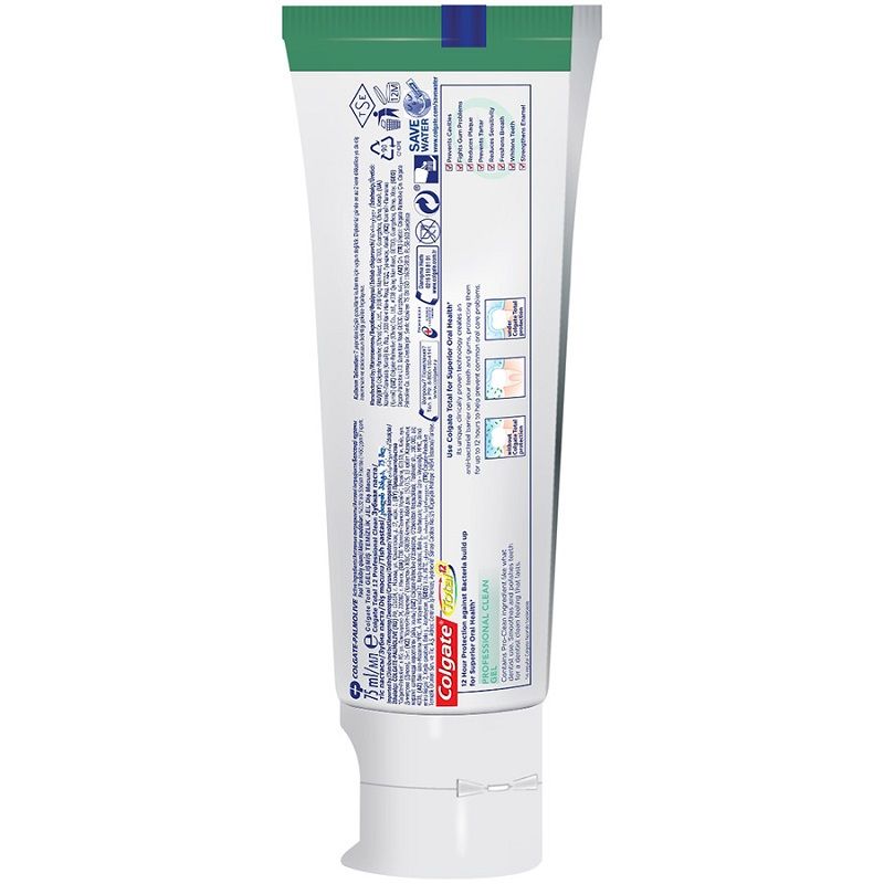 Зубная паста-гельTotal 12 профессиональная чистка Colgate, 75 мл