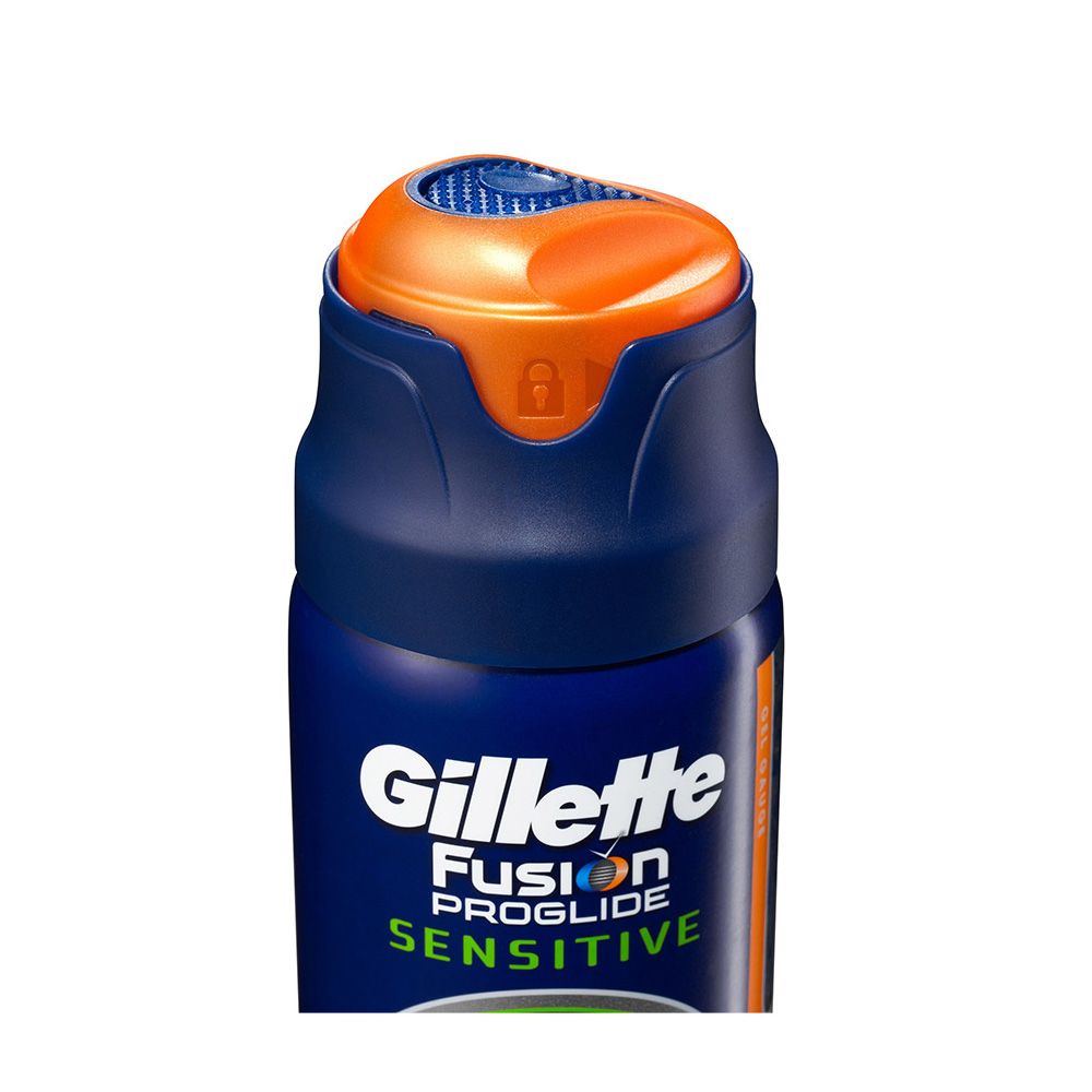 Гель для бритья fusion proglide sensitive 2в1 active sport Gillette, 250 мл