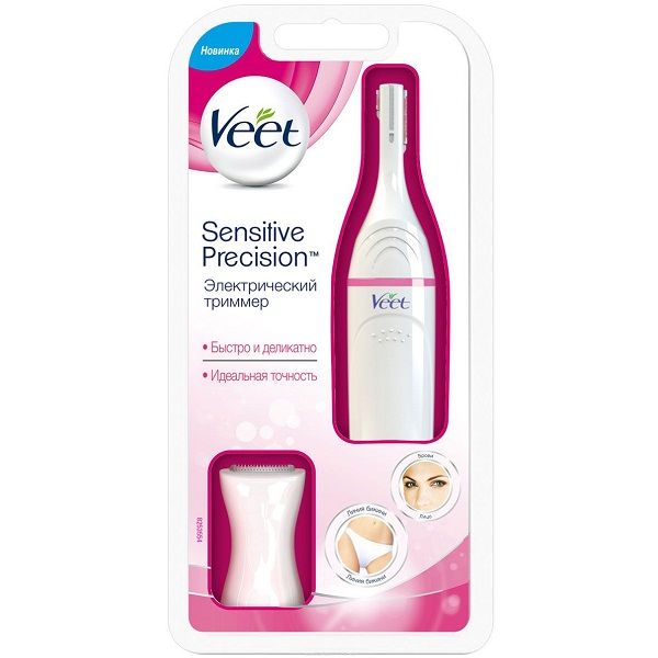 Триммер для чувствительных участков тела Veet Sensitive Precision