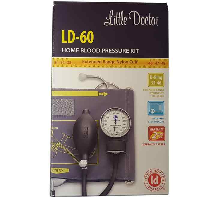 Тонометр ld-60 механический увеличенная манжета Little Doctor, 1 шт