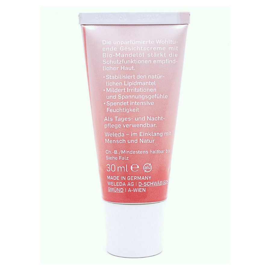 Крем-уход для лица миндальный деликатный питающий Weleda, 30 мл
