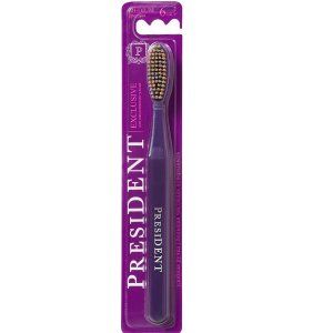 Зубная щетка President Exclusive средней жесткости