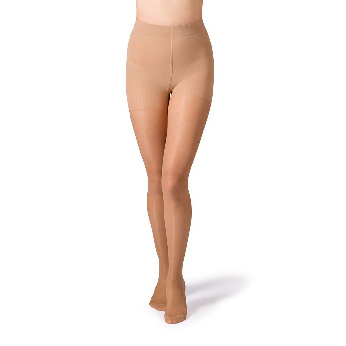 Колготки прозрачные II класс компрессии 22-32 mmHg B.Well JW-321 размер 4