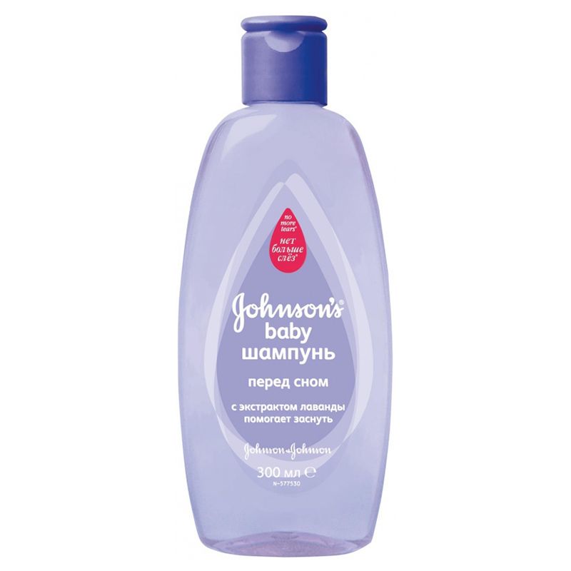 Детский шампунь «Перед сном» с экстрактом лаванды и ромашки Спокойный сон малыша, Johnson's® baby, 300 мл