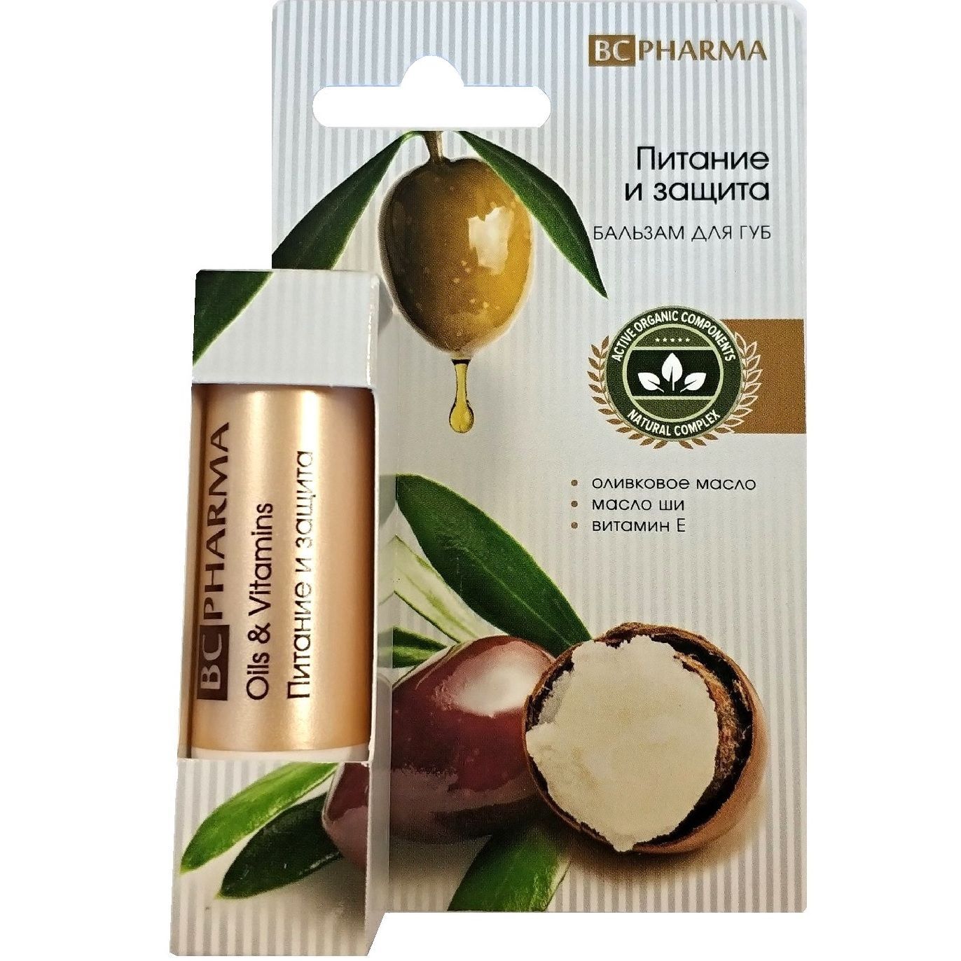 Бальзам для губ BC питание и защита, 4,1 г