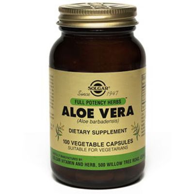 Солгар Алоэ Вера Заживление язв желудочно-кишечного тракта  Solgar  309.2 мг, 100 капсул