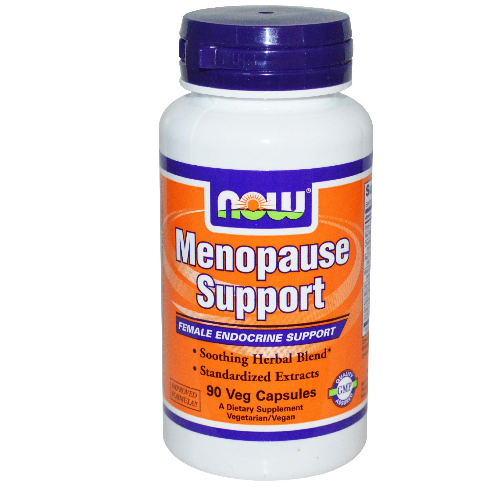 Menopause Support, Менопауза суппорт, Менопауза, Now Foods, 90 капсул
