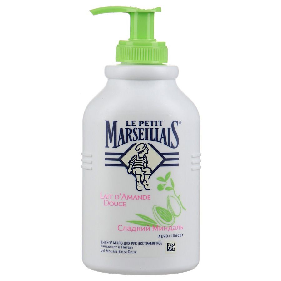 Жидкое мыло для рук сладкий миндаль Le Petit Marseillais, 300 мл