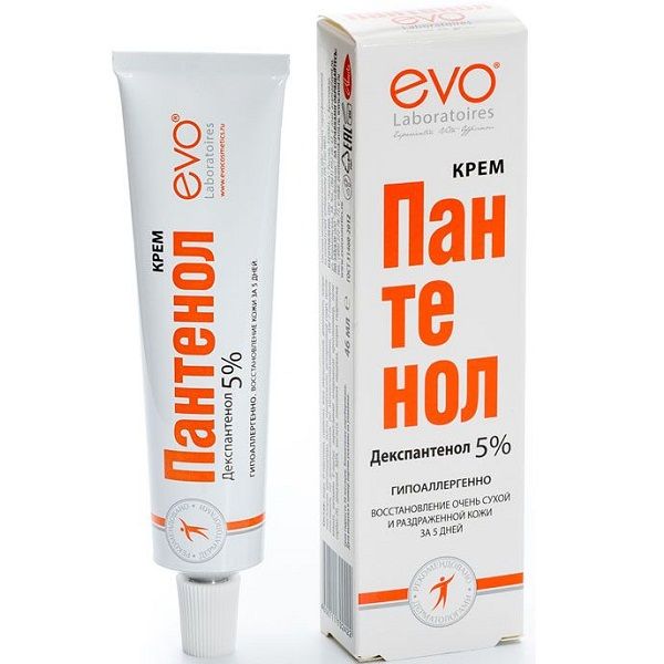 Универсальный крем Evo Пантенол для сухой и раздраженной кожи, 46 мл