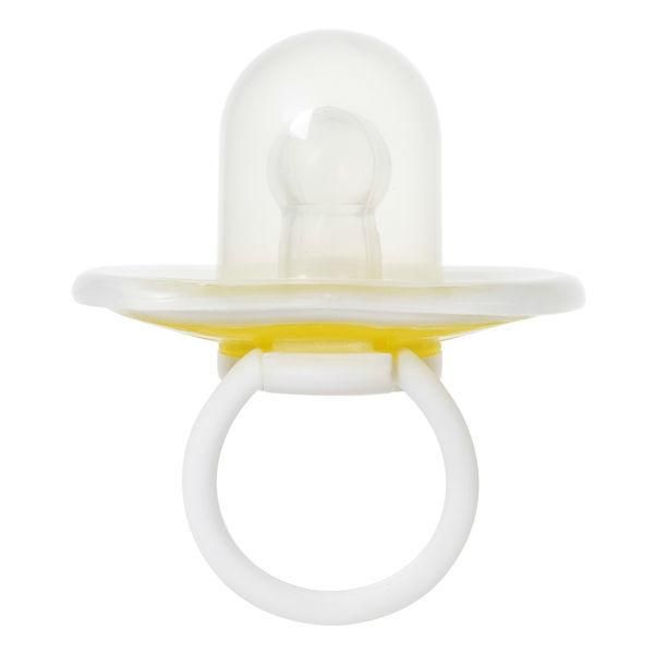Пустышка силиконовая классическая бабочка с кольцом от 0 мес. Мир Детства, 1 шт