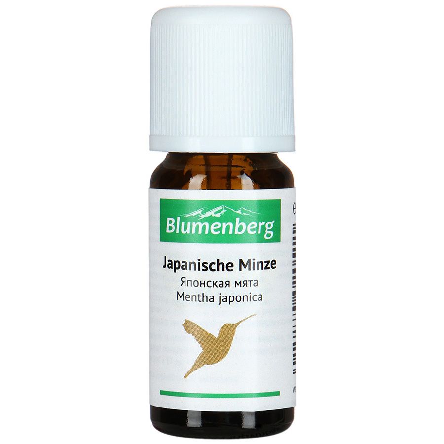 Эфирное масло японская мята Blumenberg, 10 мл