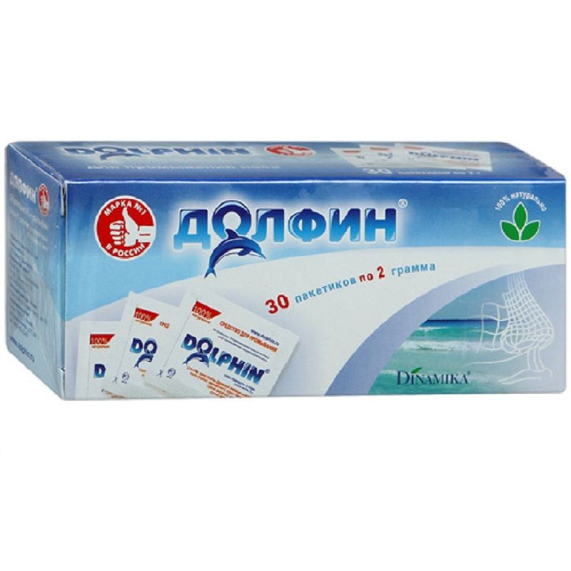 Средство для промывания носоглотки для взрослых Долфин пакет 2 г, 30 шт