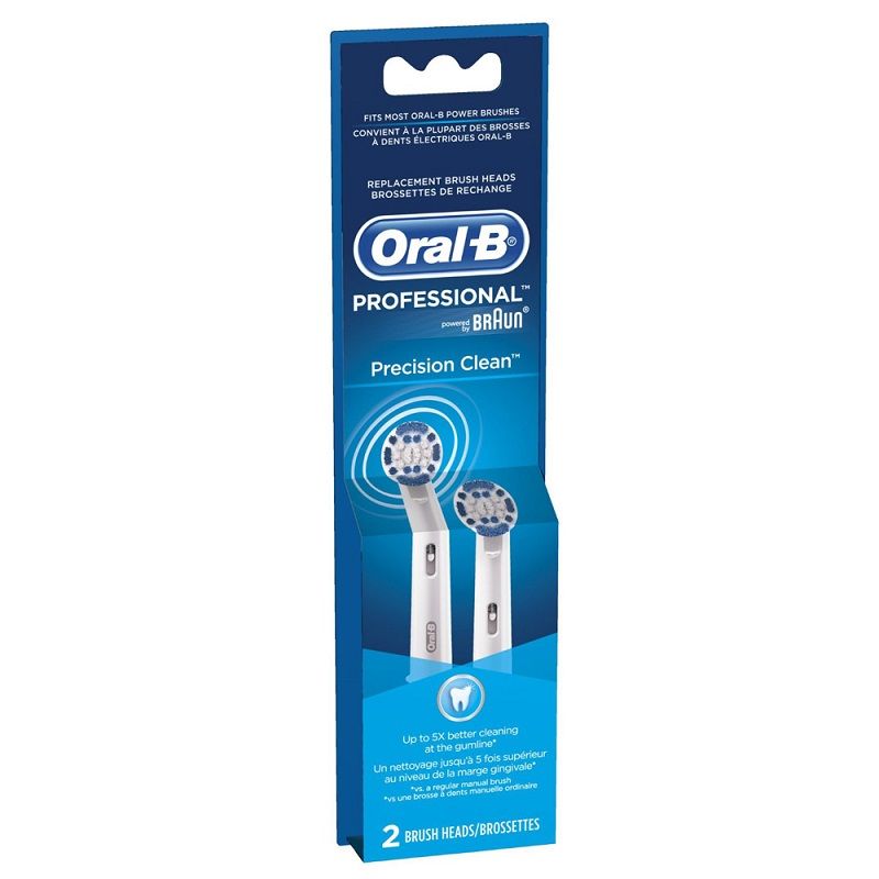 Зубная щётка электрическая Vitality Cross Action D12.513 Oral-B + Насадки для зубных щеток Oral-B Precision Clean 2 шт