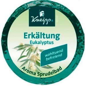Ароматическая соль для ванн Kneipp при холодной погоде с эвкалиптом шипучие таблетки, 80 г