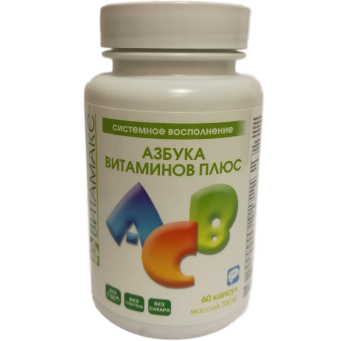 Азбука Витаминов плюс для поддержки зрения Витамакс, 60 шт