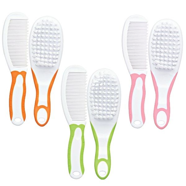 Детский набор Расческа и щетка Мир детства 0+