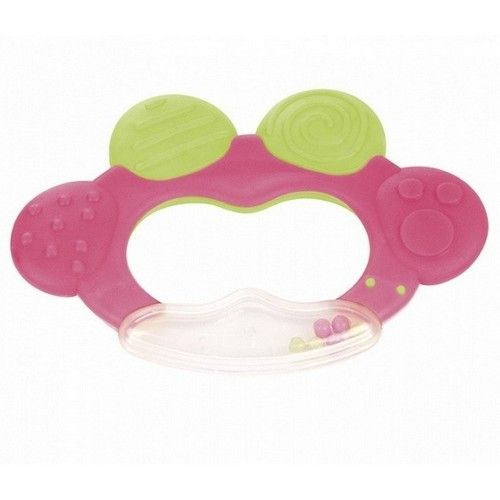 Погремушка с эластичными прорезывателем лягушка Canpol Babies