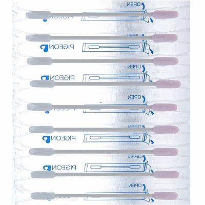 Ватные палочки с липкой поверхностью в индивидуальной упаковке  Pigeon, 50 шт