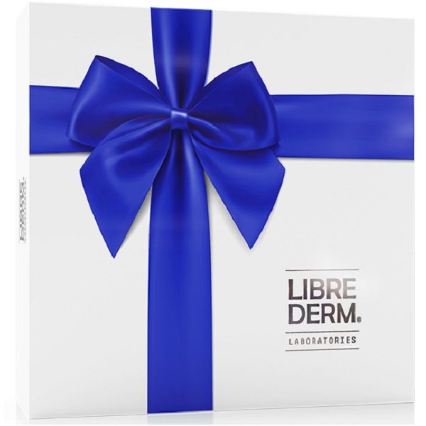 Подарочный набор Librederm гиалуроновый, гель 300 мл + шампунь 250 мл + крем-бальзам для волос 250 мл