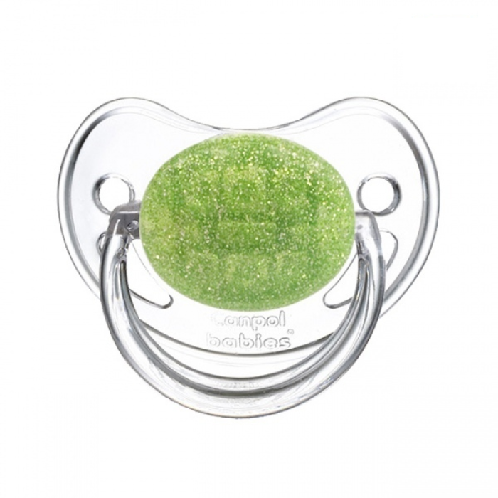 Пустышка латексная круглая Moonlight 6-18 мес. Canpol Babies, 1 шт