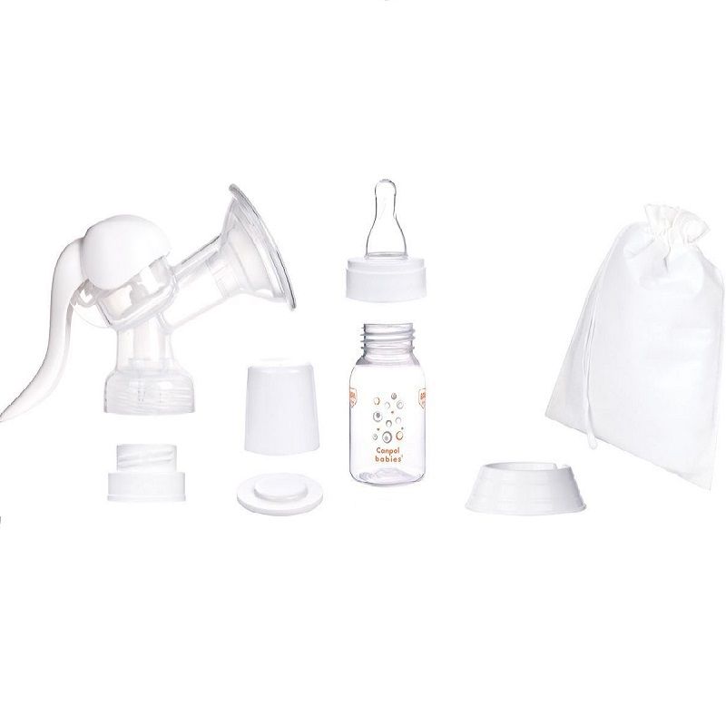 Молокоотсос ручной Basic с принадлежностями Canpol Babies
