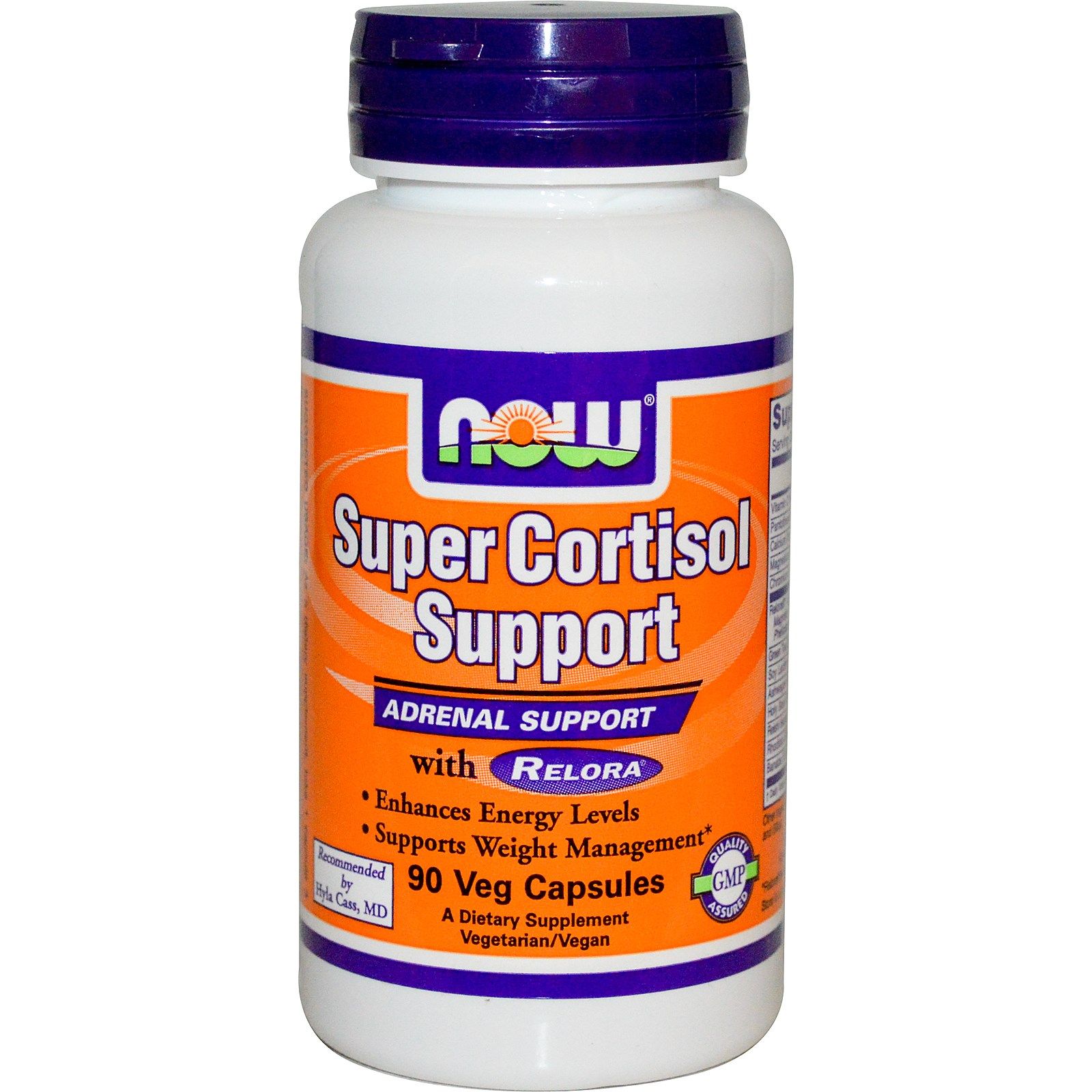 Super Cortisol Support, Контроль уровня кортизола, Now Foods, 90 капсул