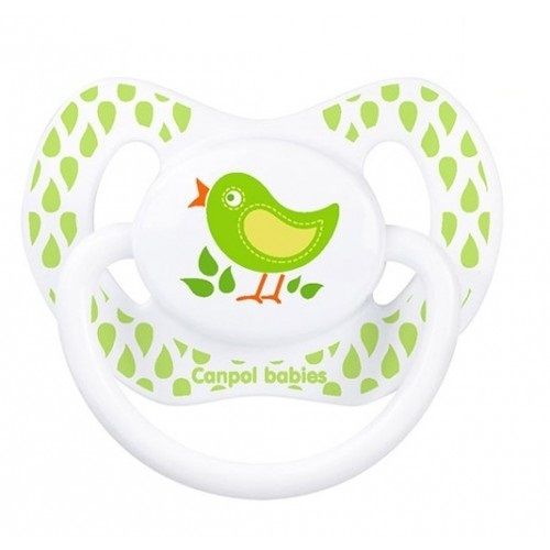 Пустышка силиконовая анатомическая Summertime 0-6 мес. Canpol Babies, 1 шт