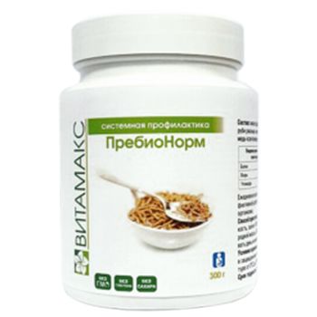 ПребиоНорм, Восполнение дефицита пищевых волокон, Витамакс, 300 г