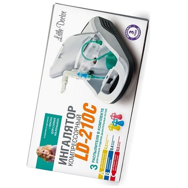 Компрессорный ингалятор Little Doctor LD-210 C (небулайзер)