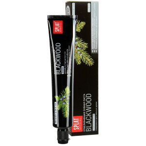 Зубная паста blackwood dark mint отбеливающая Splat, 75 мл
