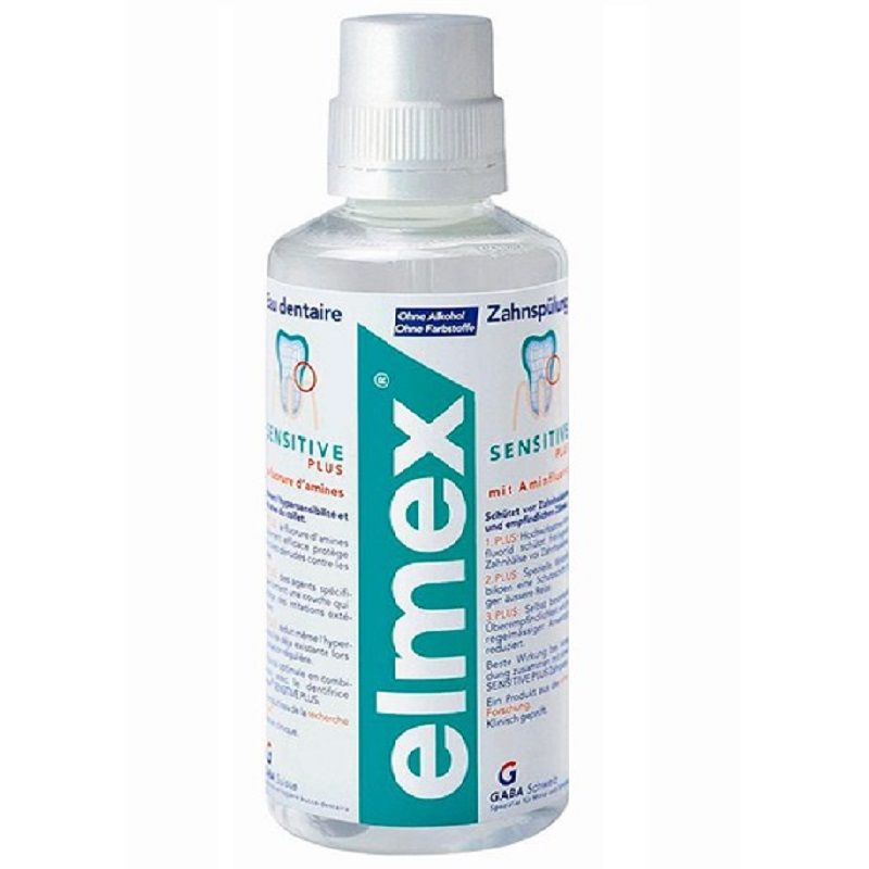 Ополаскиватель для полости рта Sensitive Plus Colgate Elmex, 400 мл