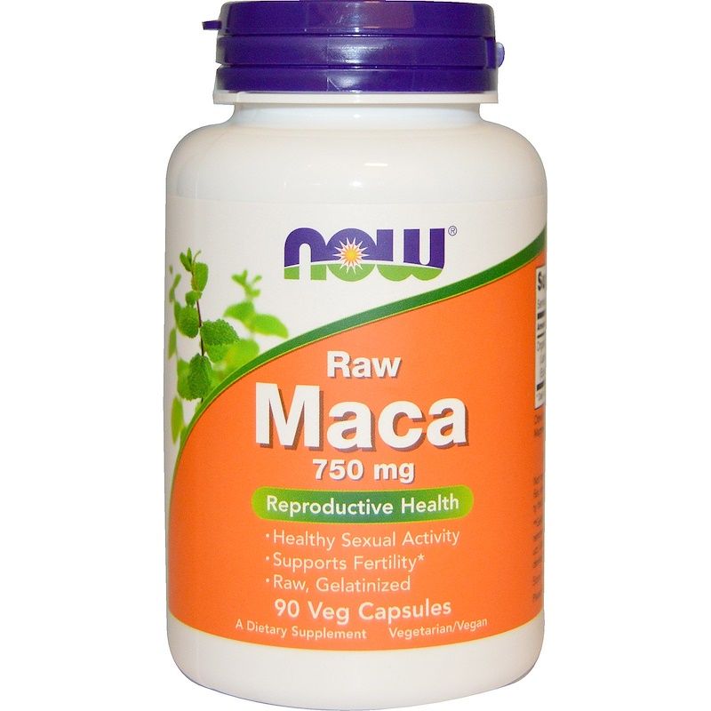 Мака Перуанская Raw Maca для нормализации гормонального фона 750 мг, 90 шт