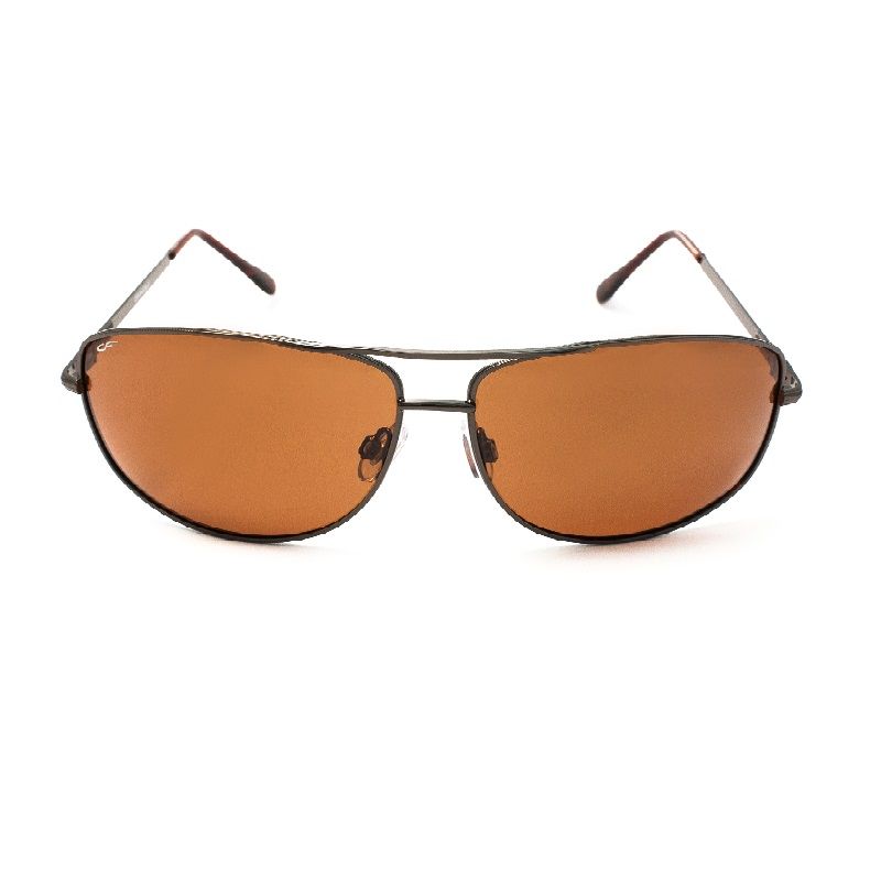 Очки поляризационные мужские Cafa France с коричневыми линзами CF919