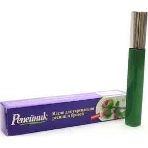 Масло для укрепления ресниц и бровей Репейник флакон-тушь, 8 мл