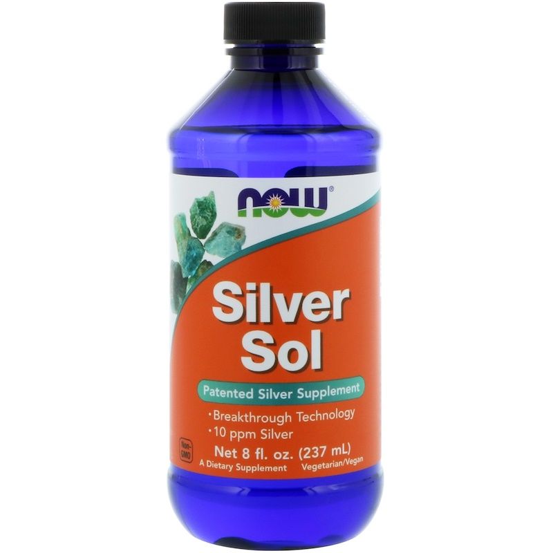 Коллоидное серебро Silver Sol Now Foods, 237 мл