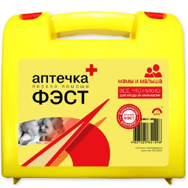 Аптечка первой медицинской помощи мамы и малыша Премиум ФЭСТ