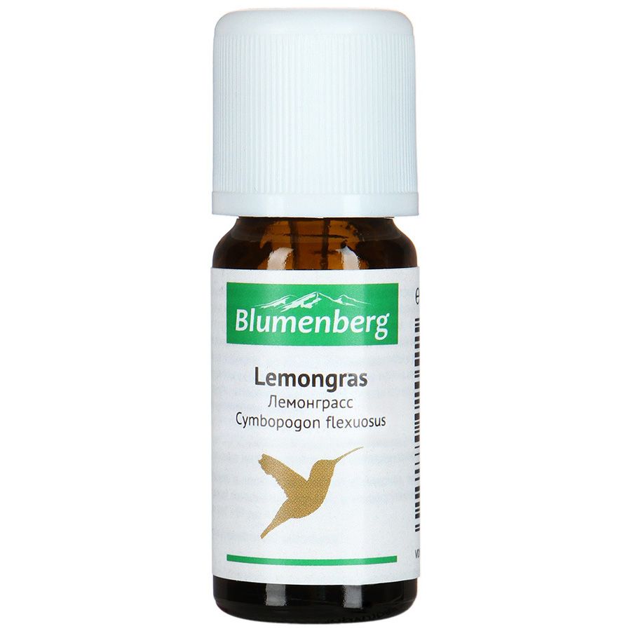 Эфирное масло лемонграсс Blumenberg, 10 мл