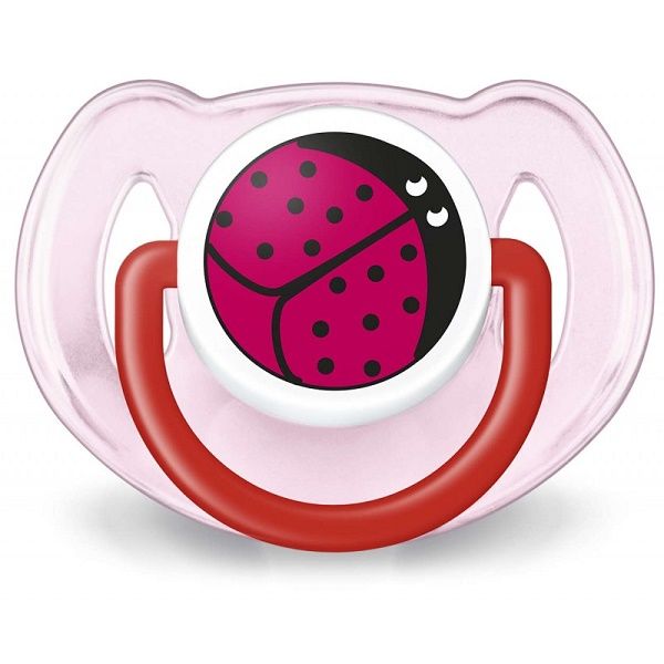 Силиконовая пустышка AVENT 6-18 мес (2 шт. в упаковке) SCF182/15