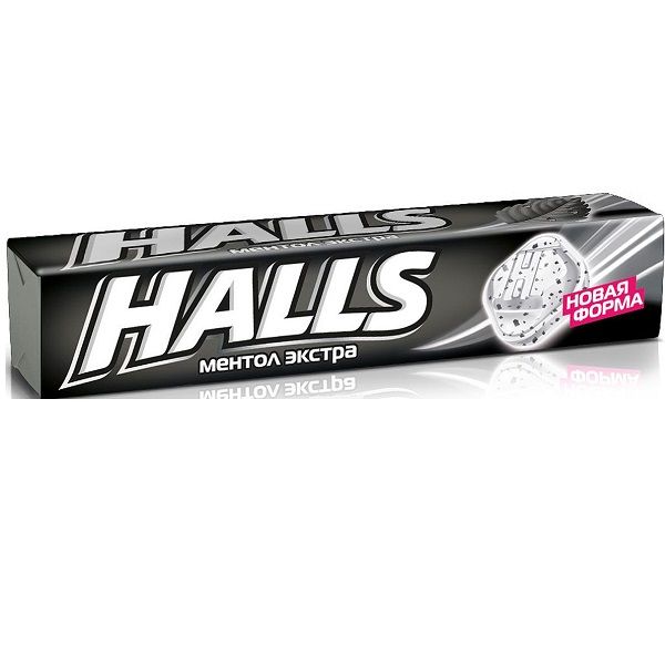 Карамель леденцовая Halls Ментол экстра, 12 упаковок по 25 г