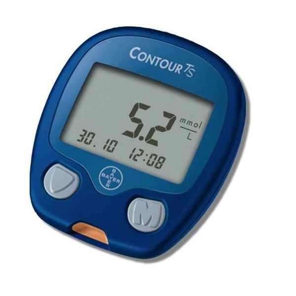 Глюкометр определение уровня  глюкозы в сыворотке крови, Contour®TS