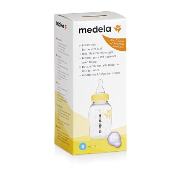 Бутылочка с силиконовой соской Medela, 150 мл