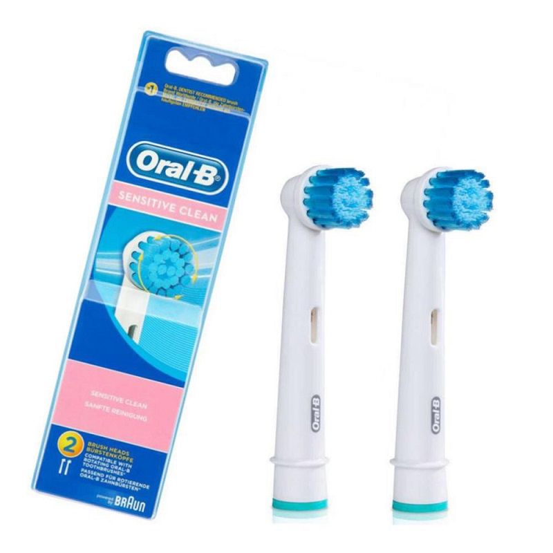 Насадки для электрической зубной щетки Sensitive EBS17 Oral-B, 2 шт