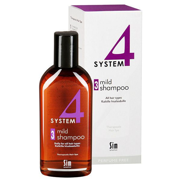 Терапевтический шампунь №3 system 4 для всех типов волос Sim sensitive, 215 мл