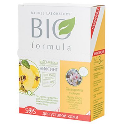 Био-формула био-маска для лица лифтинг Michel Laboratory, 20 мл