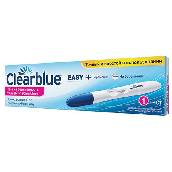 Тест для определения беременности Clearblue, 1 шт