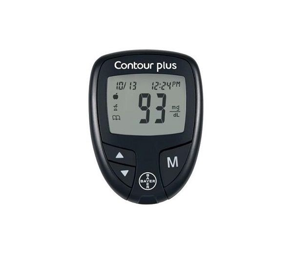 Глюкометр определение уровня  глюкозы в сыворотке крови, Contour® Plus